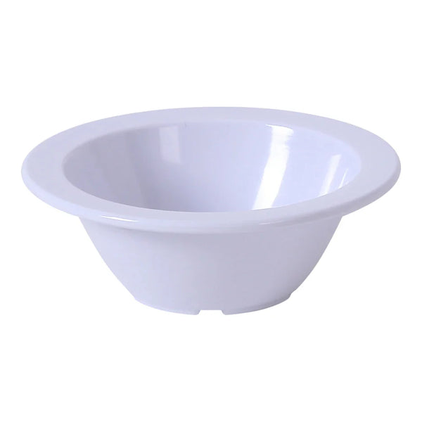 Yanco NS-303W Nessico Fruit Bowl, 4 oz Capacity, 1.25" Height, 4.75" White Melamine, Pack of 48