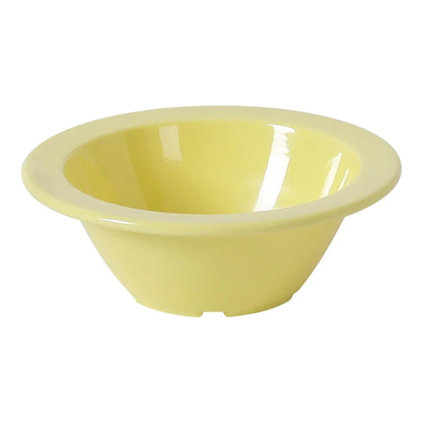 Yanco NS-303Y Nessico Fruit Bowl, 4 oz Capacity, 1.25" Height, 4.75" Yellow Melamine, Pack of 48