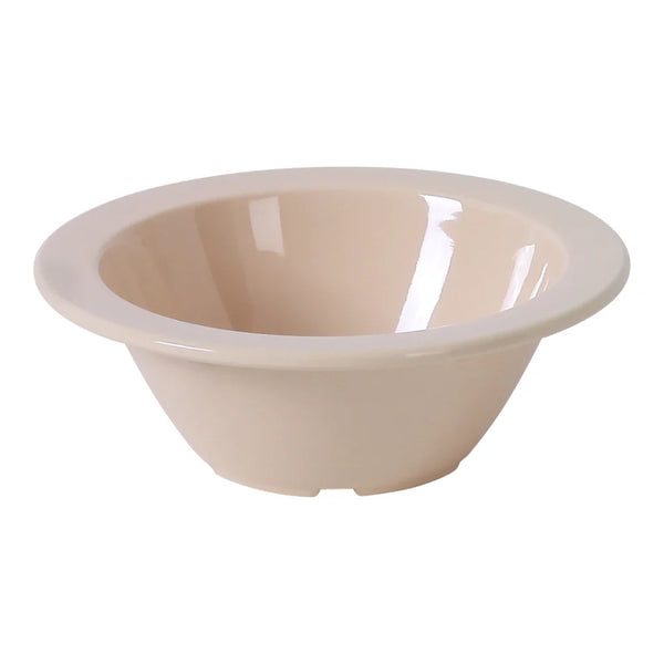 Yanco NS-304T Nessico Fruit Bowl, 5 oz Capacity, 1.5" Height, 4.75" Diameter, Melamine, Tan Color, Pack of 48