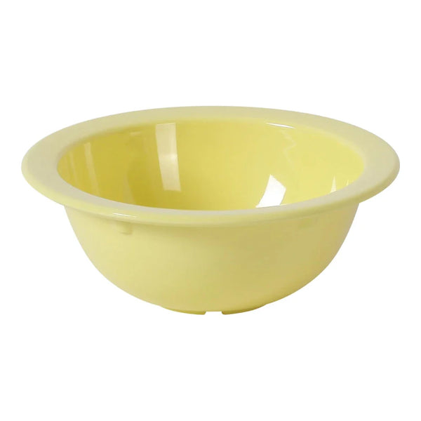 Yanco NS-305Y Nessico Grapefruit Bowl, 10 oz Capacity, 2" Height, 5.625" Yellow Melamine, Pack of 48