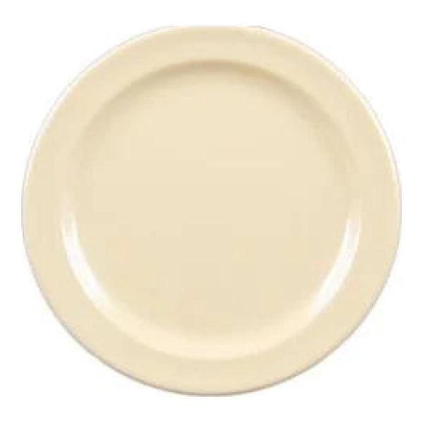 Thunder Group NS105T Melamine 5-1/2" x 5/8" Round Plate Pack of 12