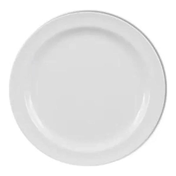 Thunder Group NS105W Melamine 5-1/2" x 5/8" Round Plate Pack of 12