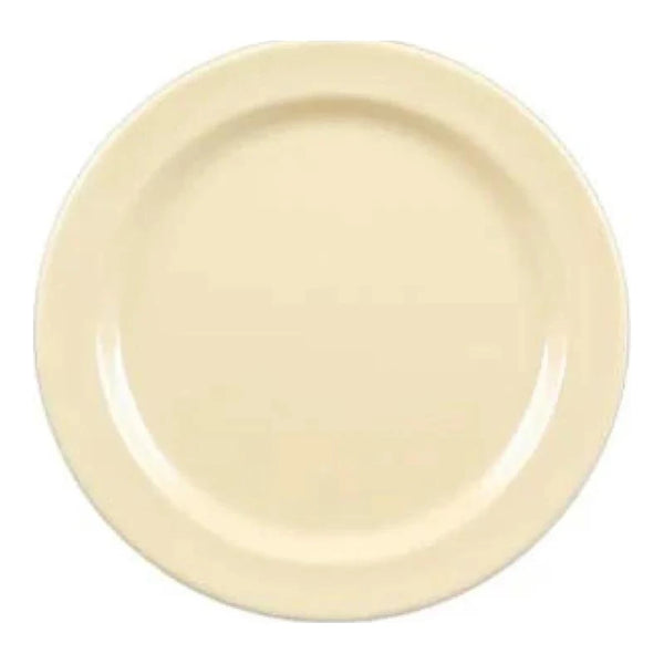 Thunder Group NS106T Melamine 6-1/2" x 5/8"Round Plate Pack of 12