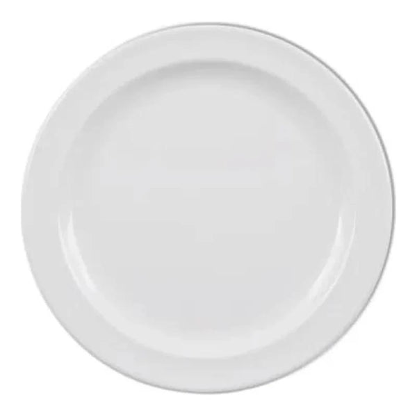 Thunder Group NS107W Melamine 7-1/4" x 3/4" Dessert Plate Pack of 12