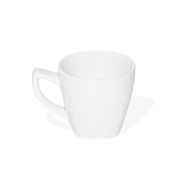 Furtino England Nuovo 21cl/7oz White Porcelain Tea Cup, Pack of 6