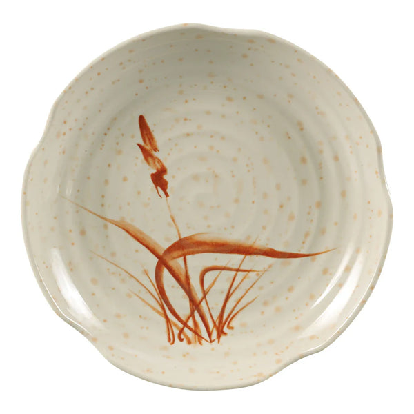 Yanco OR-1806 Orchis 6" Lotus Shape Plate, Gold Melamine, Pack of 72