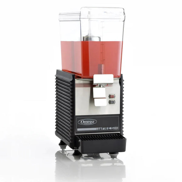 Omega OSD10 Commercial Drink Dispenser with 3-Gallon Container`