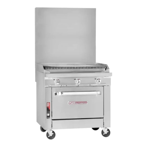 Southbend Platinum P12C-C Gas Range 12” Charbroiler With Cabinet Base 32000 BTU