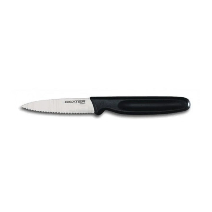 Dexter Russell P40846 Basics 3 1/4" Scalloped Paring Knife - 31437