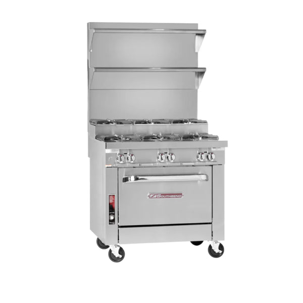 Southbend Platinum, P48A-BBBB-SU Gas Range , 48”, 8 Non-Clog Burners with Convection Oven 325000 Total Btu