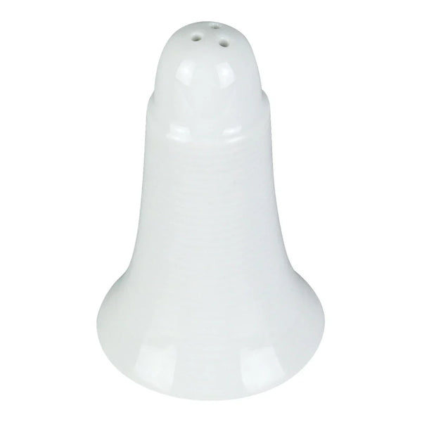 Yanco PA-PS Paris 4"H Round Pepper Shaker, White Porcelain, Pack of 48