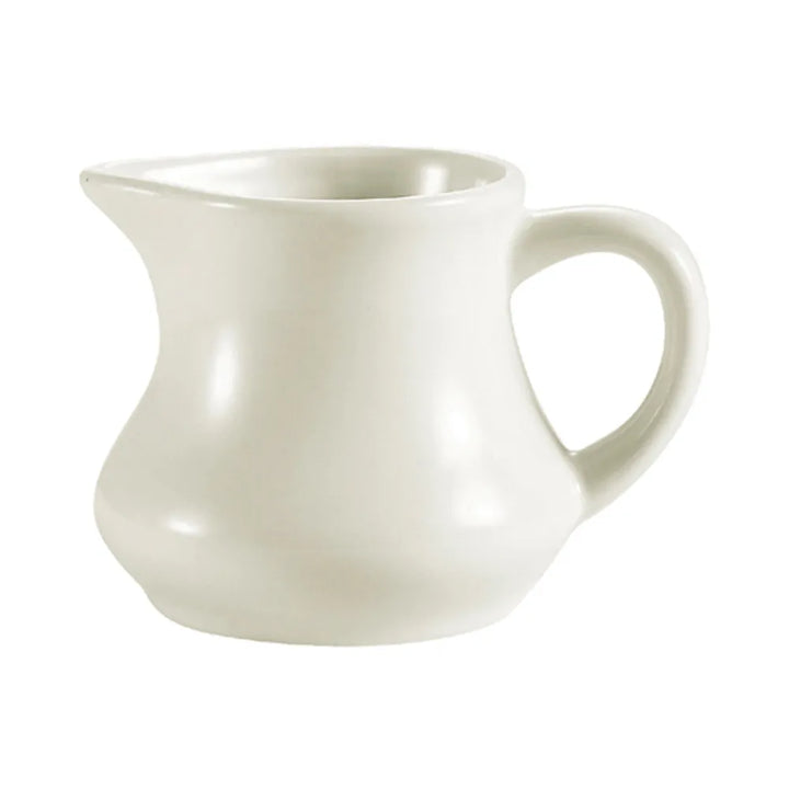 CAC China PC-4-AW Creamer W/ Handle AW 4oz 3 1/4" Case of 36 Pcs