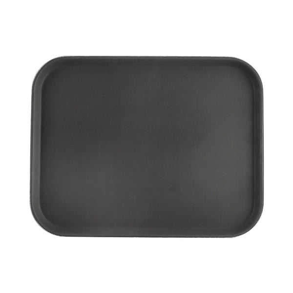 CAC China PDTD-1418BK Tray Super Plastic Rect. Black 18x14" Case of 12 Pcs