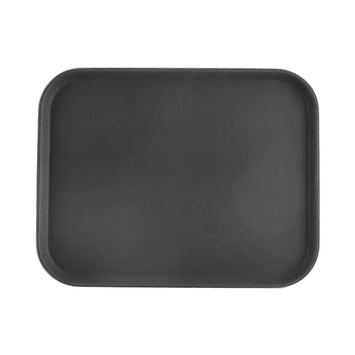 CAC China PDTD-1418BK Tray Super Plastic Rect. Black 18x14" Case of 12 Pcs