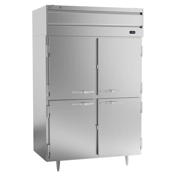 Beverage-Air P-Series PF2HC-1AHS 52 1/8" Top Mounted Solid Half Door Reach In Freezer