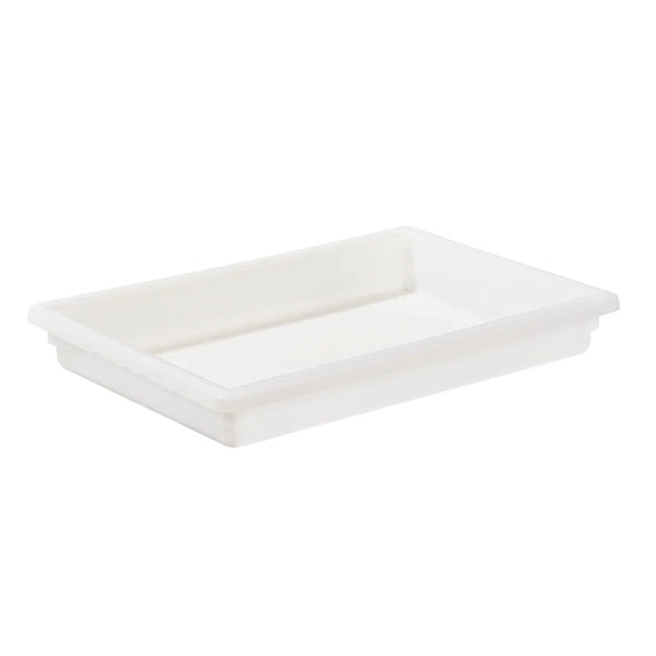 Winco PFFW-3 Food Storage Box, 18" x 26" x 3", White, PP