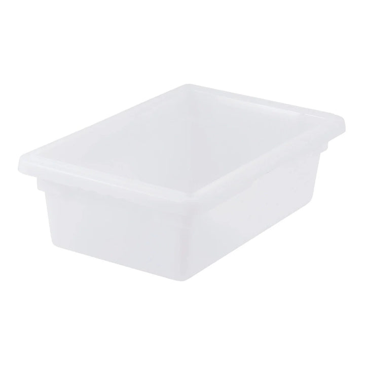 Winco PFHW-6 Food Storage Box, 18" x 12" x 6", White, PP