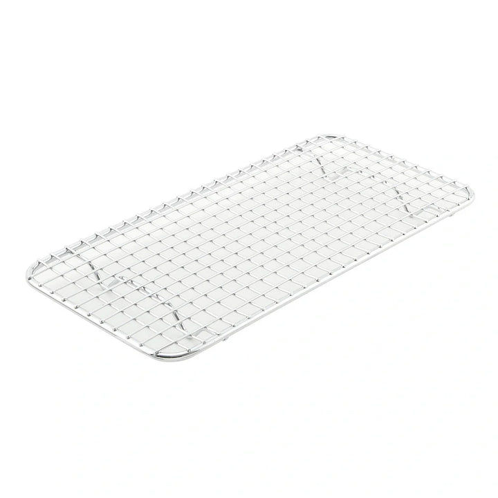 Winco PGW-510 Pan Grate for Third-size Steam Pan, 5" x 10-1/2", Chrome Plated