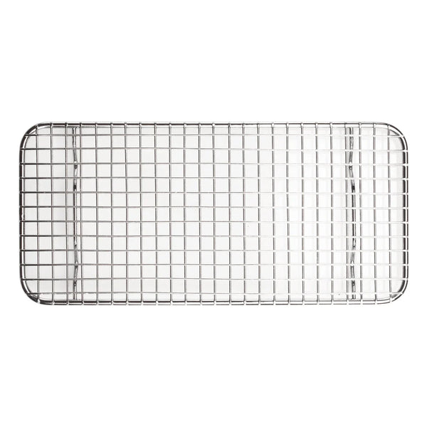 Winco PGWS-510 Pan Grate for Third-size Steam Pan, 5" X 10-1/2", Stainless Steel