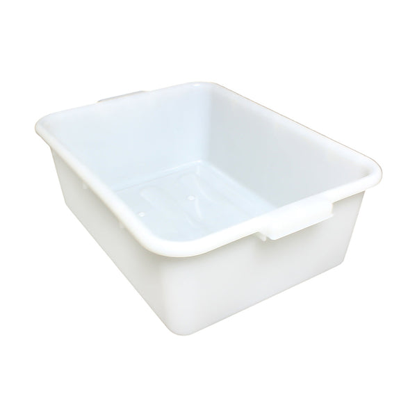 Thunder Group PLBT005W 20-1/2" x 15-1/2" x 5" Polyethylene Bus Box White