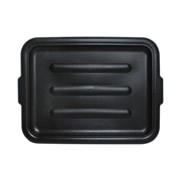 Thunder Group PLBTC001B 21-1/2" x 16" Polyethylene Bus Box Lid Black