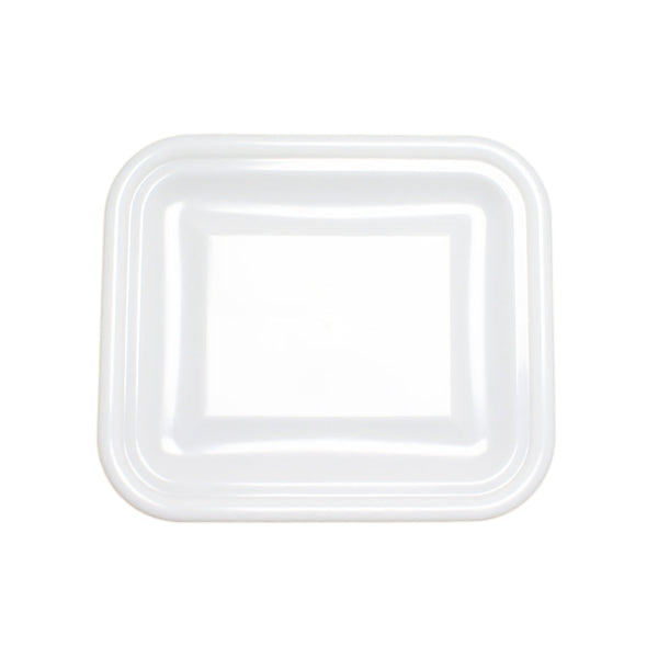 Thunder Group PLBTC002W 14-7/8" x 12-1/2" Polyethylene Bus Box Lid White