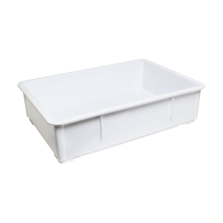 Thunder Group PLDB182606PP 18" x 26" x 6" Polypropylene Pizza Dough Box White