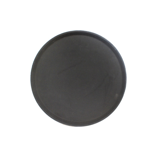 Thunder Group PLFT1400BK 14" Fiberglass Round Servicing Tray Black