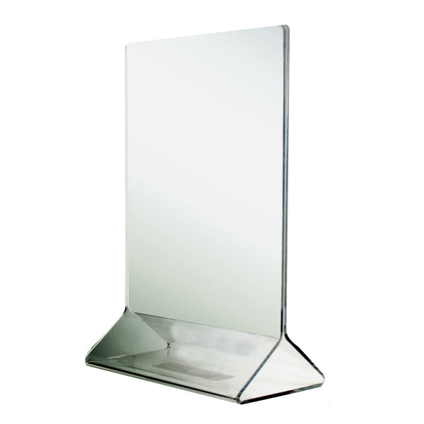 Thunder Group PLMH002 4" x 6" Acrylic Table Card Holder