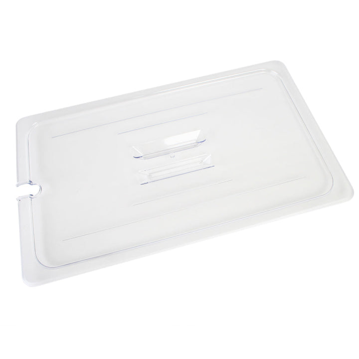 Thunder Group PLPA7000CS Polycarbonate Clear Slotted Cover For Full Size Food Pan