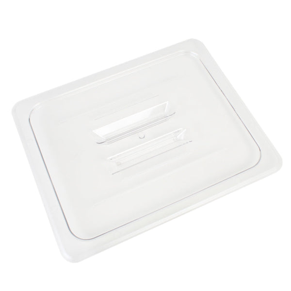 Thunder Group PLPA7120C Polycarbonate Clear Solid Cover For Half Size Food Pan