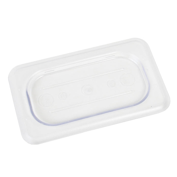 Thunder Group PLPA7190C Polycarbonate Clear Solid Cover For Ninth Size Food Pan