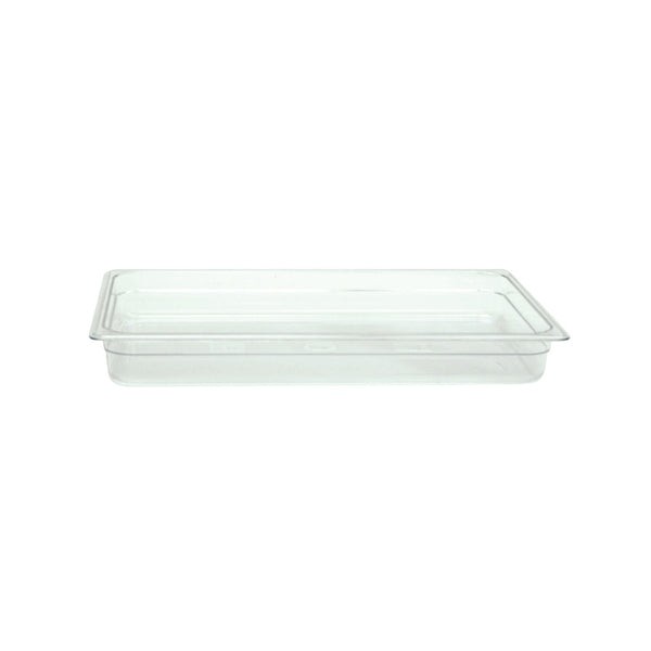 Thunder Group PLPA8002 Polycarbonate 2-1/2" Clear Full Size Food Pan