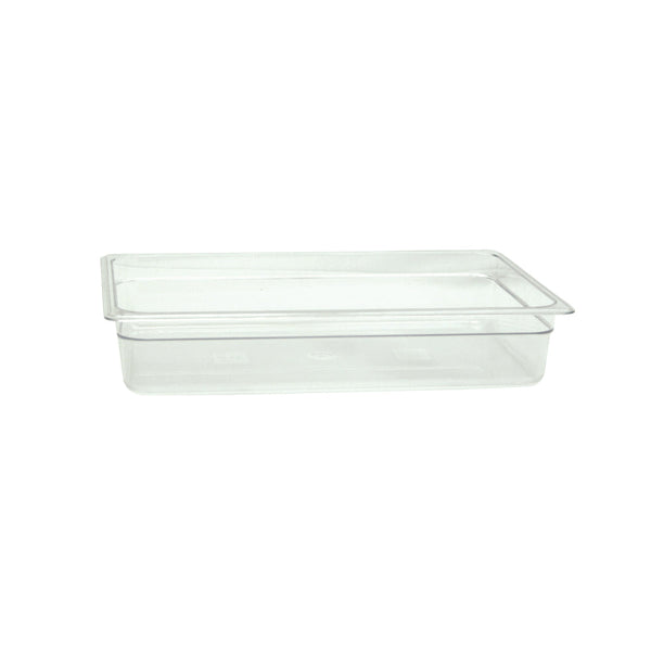 Thunder Group PLPA8004 Polycarbonate 4" Clear Full Size Food Pan