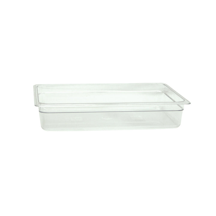 Thunder Group PLPA8004 Polycarbonate 4" Clear Full Size Food Pan