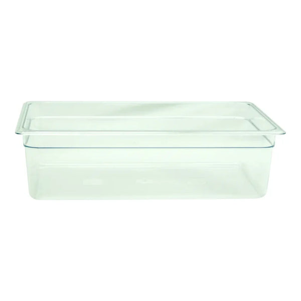 Thunder Group PLPA8006 Polycarbonate 6" Clear Full Size Food Pan