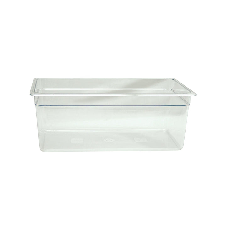 Thunder Group PLPA8008 Polycarbonate 8" Clear Full Size Food Pan