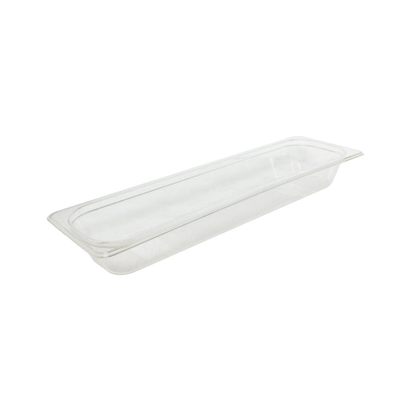 Thunder Group PLPA8122L Polycarbonate 2-1/2" Clear Half Size Food Pan