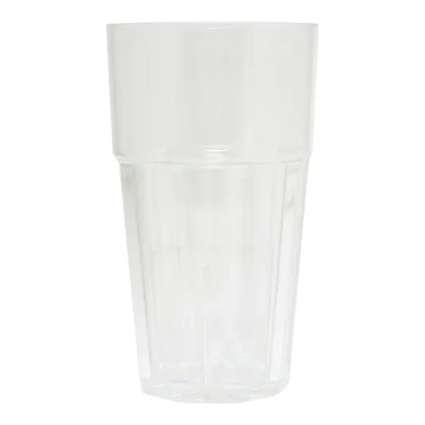 Thunder Group PLPCTB114CL 14 oz Polycarbonate Diamond Tumbler Glass Clear Pack of 12