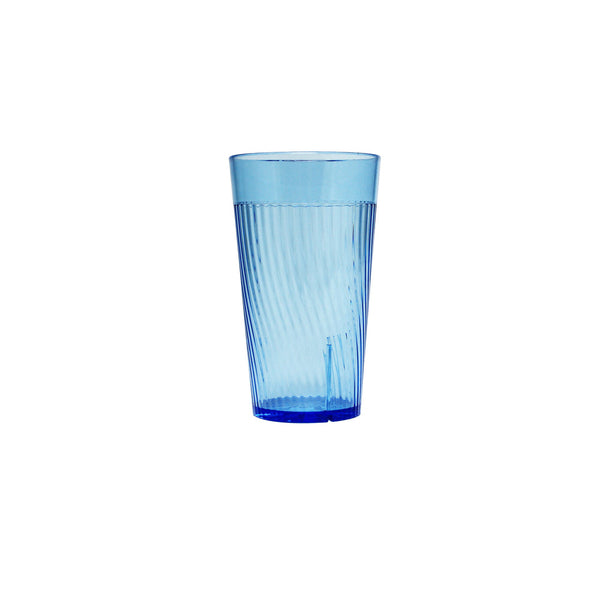 Thunder Group PLPCTB308BL 8 oz Polycarbonate Belize Tumbler Glass Blue Pack of 12