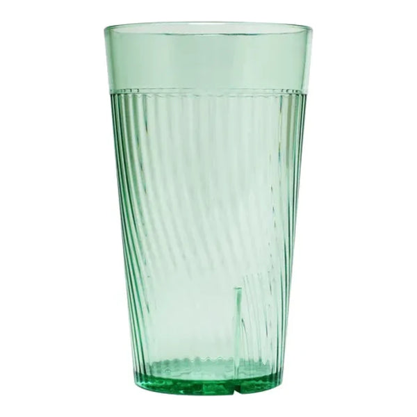 Thunder Group PLPCTB308GR 8 oz Polycarbonate Belize Tumbler Glass Green Pack of 12