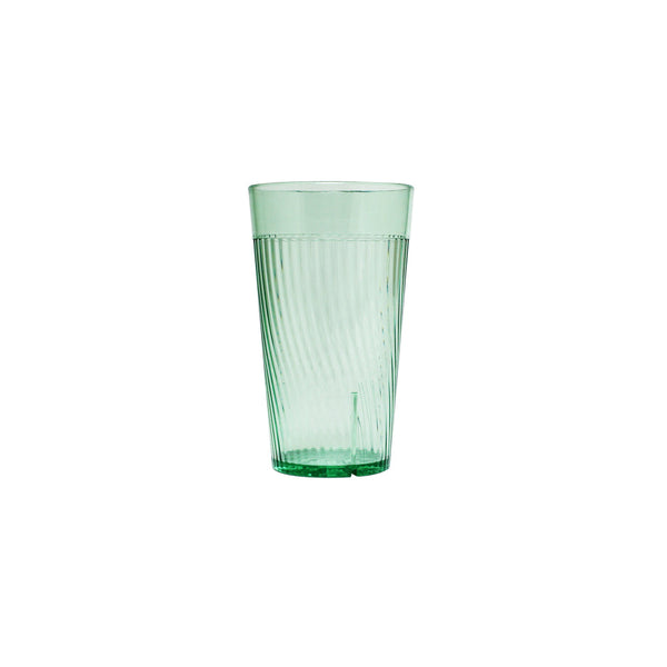 Thunder Group PLPCTB308GR 8 oz Polycarbonate Belize Tumbler Glass Green Pack of 12