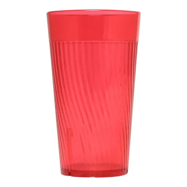 Thunder Group PLPCTB310RD 10 oz Polycarbonate Belize Tumbler Glass Red Pack of 12