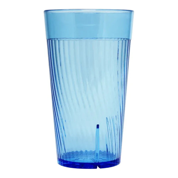 Thunder Group PLPCTB312BL 12 oz Polycarbonate Belize Tumbler Glass Blue Pack of 12