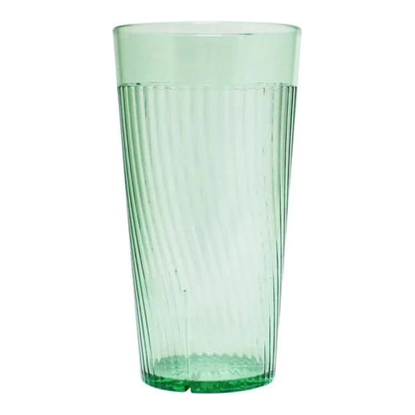 Thunder Group PLPCTB320GR 20 oz Polycarbonate Belize Tumbler Glass Green Pack of 12