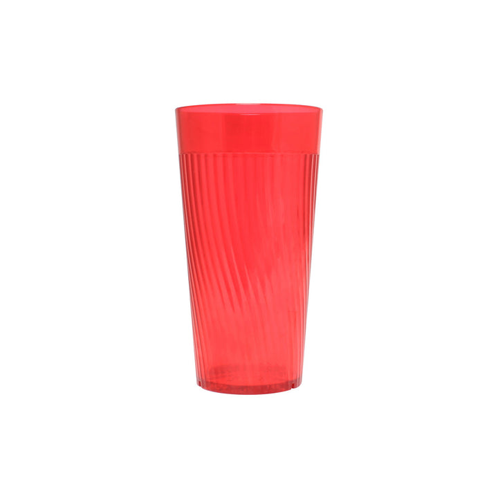 Thunder Group PLPCTB320RD 20 oz Polycarbonate Belize Tumbler Glass Red Pack of 12