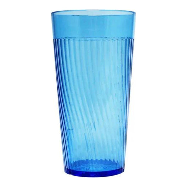 Thunder Group PLPCTB324BL 24 oz Polycarbonate Belize Tumbler Glass Blue Pack of 12