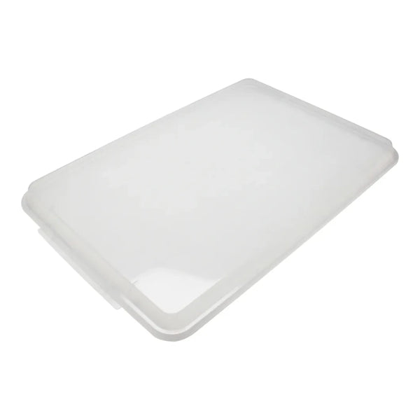 Thunder Group PLSP1013C 9-1/2" x 13 Polypropylene Quarter Size Sheet Pan Cover Clear