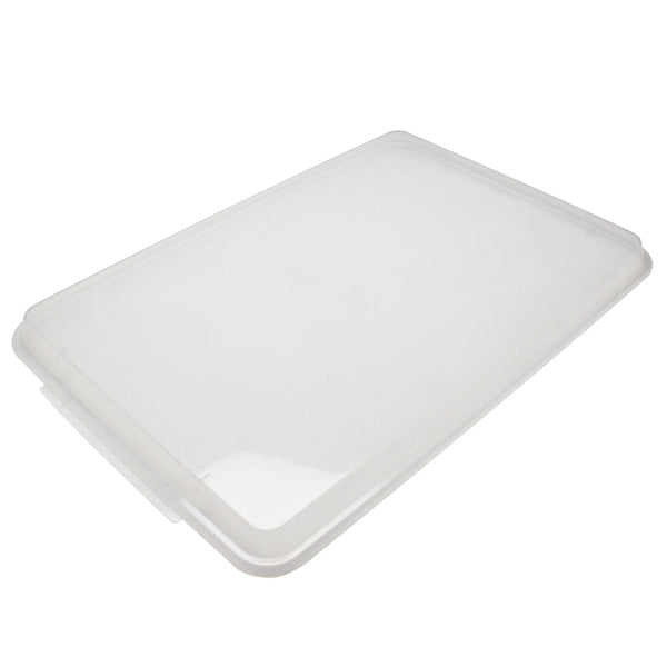 Thunder Group PLSP1013C 9-1/2" x 13 Polypropylene Quarter Size Sheet Pan Cover Clear