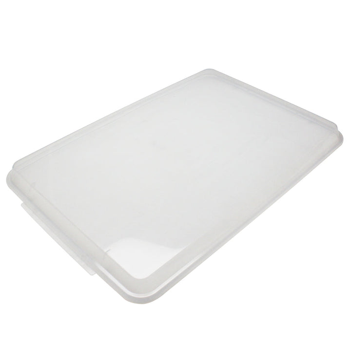 Thunder Group PLSP1013C 9-1/2" x 13 Polypropylene Quarter Size Sheet Pan Cover Clear